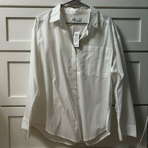 Classic Hollister White Button-Up